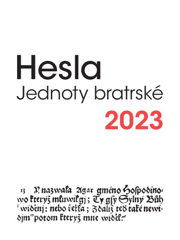 Hesla Jednoty bratrské 2023