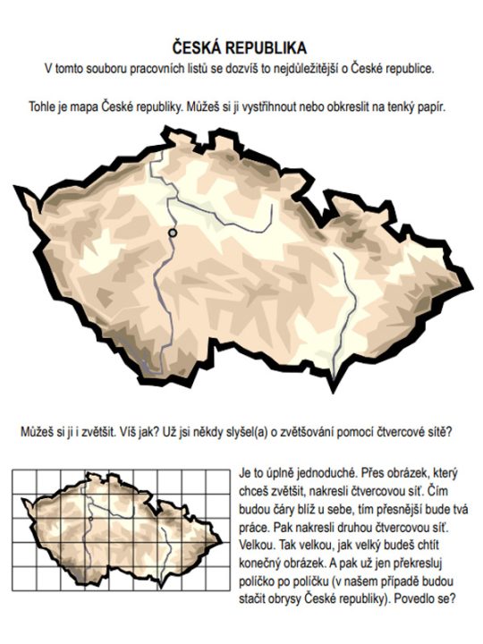 Česká republika – tematické učení